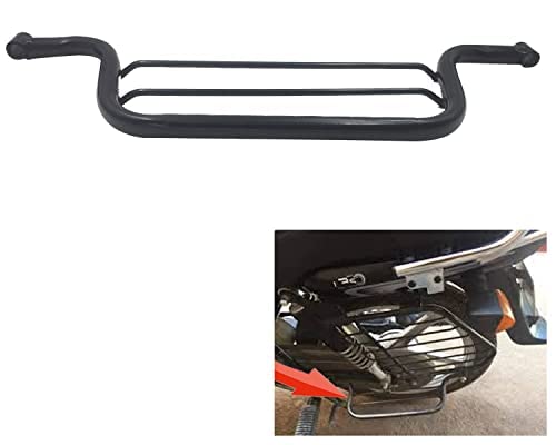 Image of Black 1 Pc of Lady Step Footrest for Compatible for Hero Splendor