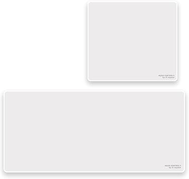 Aqua Control Plus White XLS 500x500x4mm Gaming Mouse Pad Cloth Japan Authorized Dealer