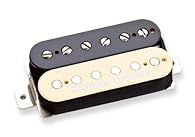 Moderate Output Humbucker Neck Pickup Includes 4 Conductor Hookup Cable Reverse Zebra (Black/Cream) 21 Day Real World Exchange Policy