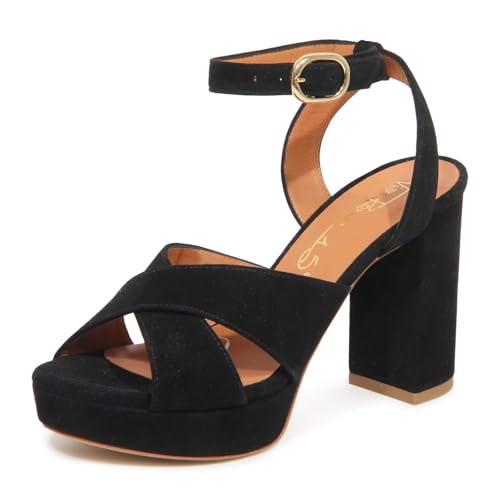 Sandal donna en daim I4547 contre les pieds sensibles en été