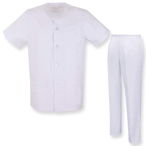 MISEMIYA - Casaca Y PANTALÓN Mujer Uniforme Laboral CLINICA Hospital Limpieza Veterinaria...