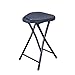 Produktbild stool Klapphocker, Kunststoff, Kleiner Hocker, tragbarer Stuhl Hocker, Klappstuhl, Büro, Freizeit, Angeln, weiß 30 * 30 * 45cm