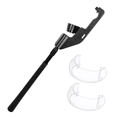 Stabiler VR-Golfschläger-Griffverlängerungsgriff kompatibel mit Quest 2-Controllern Simulation von Golfschlägern Verlängerungsgriff Cover