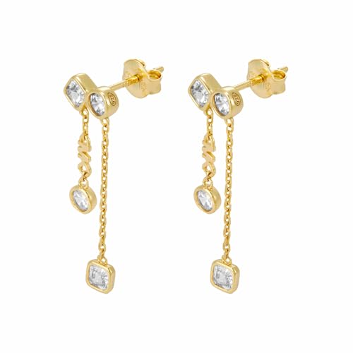 Michael Kors Orecchini Di Lusso Placcati Oro Con Zirconi Premium Mkc1773710 - 5