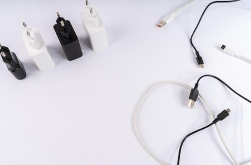 Image of 5W Type-C Mobile Charger with USB Cable, Compact and Lightweight, Compatible with All Type-C Smartphones