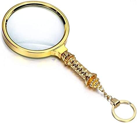 Loupe de poche 4X pour lire sans fatigue visuelle grâce à la lentille 90mm