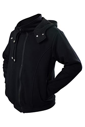 Ya-cos Tokyo Ghoul Ken Kaneki Fantasia de cosplay Jaqueta de algodão de manga comprida com capuz, Pr
