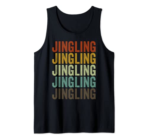 Jingling China Retro Vintage Camiseta sin Mangas