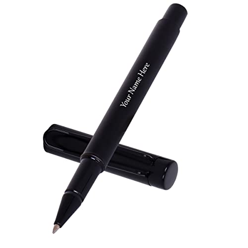 Image of Roshfort Luxury ball Pen - Customized Personalized Ballpoint Pen | Black & Maroon | Stylish Designs | Engrave Your Name SEND DETAIL WHATSAPP +91 9631056748
