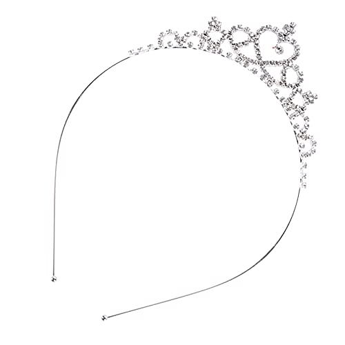 FOMIYES Corona Novia Boda, Tiaras de Novia, Corona de Princesa, Diadema Novia Boda para Fiesta, Novia, Boda 1 Unids Cover