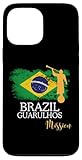 Fácil instalación Diseño de Bandera de Brasil Guarulhos Mission Angel Moroni Brasil Carcasa para iPhone 13 Pro MAX