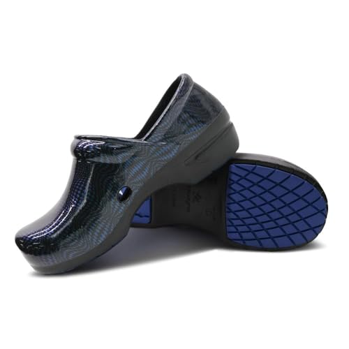 Image of Anywear SR Angel Nursing Clogs - Non-Slip Work Shoes for Women & Men - Slip-Resistant Cushioned Nursing Shoes