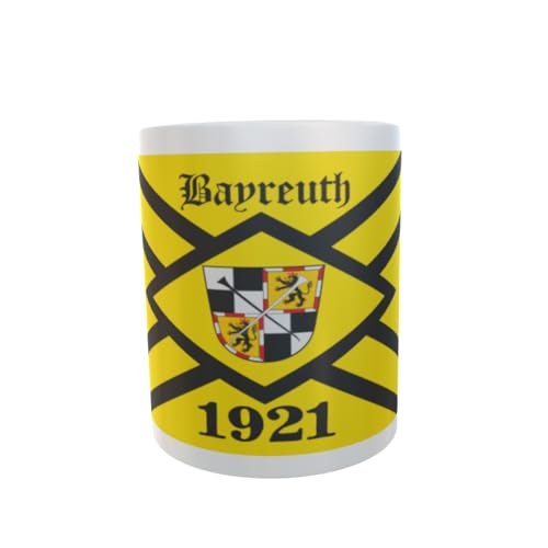 U24 Tasse Kaffeebecher Mug Cup Flagge Bayreuth 1921