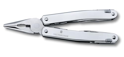 Victorinox Swiss Tool Spirit X Swiss Army Knife, 24 Function Swiss Made Multitool with Large Blade, Pliers and Wire Cutter - Silver with Nylon Pouch - Image 7
