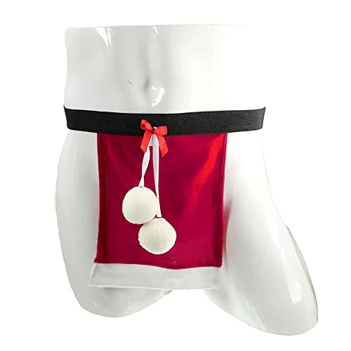 COMLIFE Men's Soft Spandex Thong Underwear Novelty Christmas G-String Fashion Underpanties Lingerie4