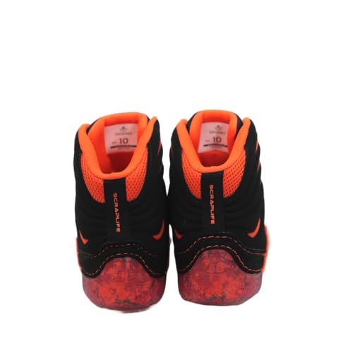 ScrapLife Men’s Endurance Wrestling Shoe | Sport Footwear Adult Youth Boys Girls Boxing MMA Wrestle BJJ NFHS Varsity College Size4