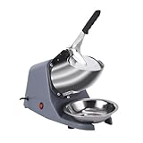 Facile à utiliser et à nettoyer : la conception conviviale et le plateau amovible (20,5 x 4,5 cm) rendent le broyeur à glace électrique facile à utiliser et à nettoyer, une expérience sans tracas for les utilisateurs commerciaux et domestiques.