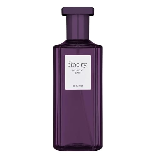 Image of Fine'ry Jasmine Gourmand Hair + Body Fragrance Mist Spray for Women - Midnight Cafe - Bold, Floral Scent with Creme de Cafe, Jasmine Absolute & Patchouli, Long-Lasting, Gift for Her (5 Fl Oz)