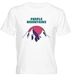 Top Qualität Purple Mountains David Berman T-Shirt Jungen Mädchen Kinder T-Shirt Weiß Boys Girls Kids White