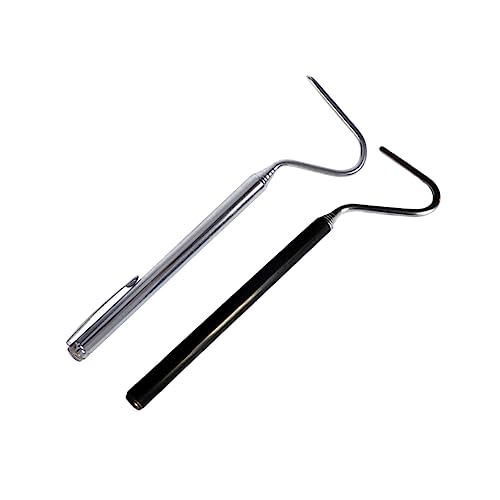 Chengchengjin 2x Ausziehbarer Schlangenhaken Reptilienfang