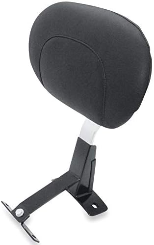 Mustang Motorcycle Seats 79610 Driver Backrest Kit for Harley-Davidson FL Touring '09-'21, Original, Black