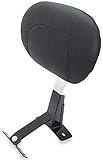 Mustang Motorcycle Seats 79610 Driver Backrest Kit for Harley-Davidson FL Touring '09-'21, Original, Black