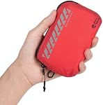 RHINO RESCUE EDC First Aid Kit for Travel, Mini Water-Resistant & Ultralight Portable Quick Search Emergency Med Kit for Car, Camping, Hiking,Cycling, Backpacking