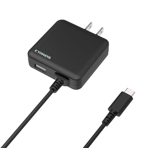 Amazon | KYOHAYA USB充電器 Type-Cケーブル一体型 1.5m 5V/3A 急速