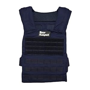Bear KompleX Weight Vest – Increase Resistance & Intensify Your Workout – Solid Construction, Fully Adjustable Fit…