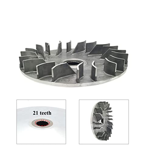 Chikia 21 Splines Primary Clutch Sheave Plate Replacement For 08-13 Yamaha Rhino 700 Massimo Msu 500 700,Coleman 500 700 550 750,Axis 500 700,Cub Cadet Challenger 550 750,Bennche Bighorn 500 700 #TOP2