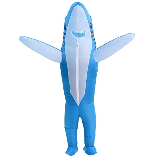 Disfraz inflable de tiburón para cosplay miniatura 5