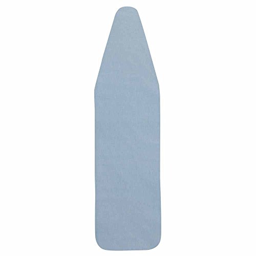 Household Essentials Reversible Ironing Board Pad & Cover, Caribbean Blue Strip & Baby Blue