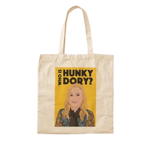 Sac fourre-tout grand format Kathy Hilton en tissu léger beige vintage