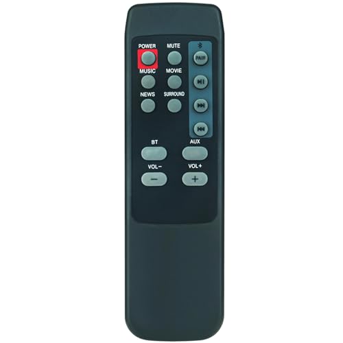 NK1B Replacement Remote Control Applicable for Nakamichi Soundbar NK1B Home Theater Speaker System
