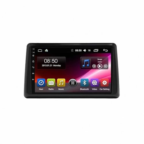 Pantalla Carplay con cámara trasera HD y sistema Mirror Link para coche
