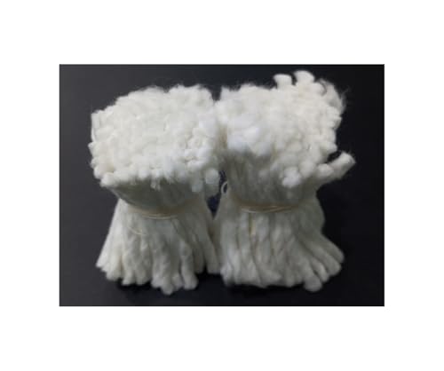 Pack de 200 piezas de mechas largas de algodón miniatura 4