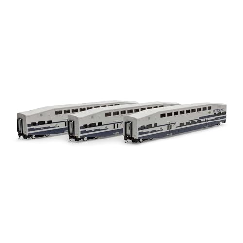 Athearn HO Bombardier Coach SCAX #199/205/210 ATH29706 HO Rolling Stock