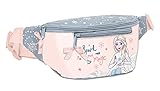 Safta Frozen II Magical Seasons Oficial riñonera pequeña y cómoda con varios compartimentos para usos múltiples.