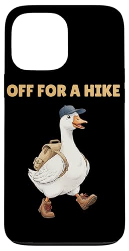 Off For A Hike �t�@�j�[�n�C�L���O�o�b�N�p�b�N �O�[�X�n�C�J�[�}�E���e���Y �X�}�z�P�[�X iPhone 13 Pro Max �p