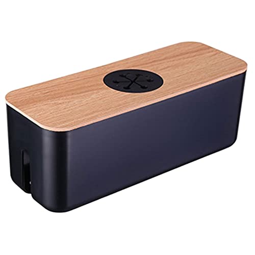 Caixa de Esconder Fio | Caixa de armazenamento de fio para desktop - Gerenciamento de para régua de