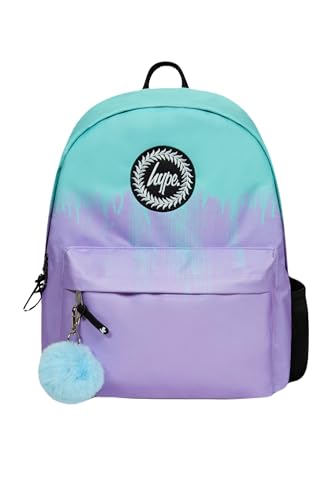hype Sac à dos unisexe pour enfant, bleu/lilas, taille unique, Bleu/lilas, Taille unique