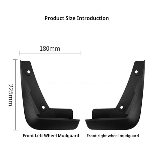 Guardabarros contra impactos de piedras para 3 Axela Hatchback 2020 4