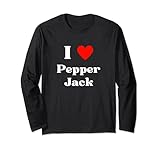 Graphique amusant que j'adore-Pepper Jack Manche Longue