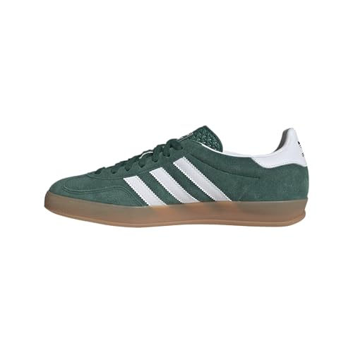 adidas COLLGREEN/FTWWHT Men's Gazelle Indoor Collegiate greenFtwr White/Gum 2 13 US, Wide