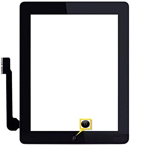 Écran iPad 3 Vitre Tactile Noire pour Regarder des Vidéos et Naviguer Fluide