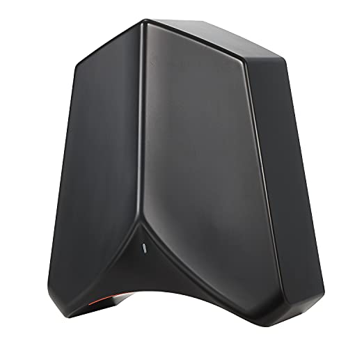 interhasa! Electric Hand Dryer with HEPA Filter, 110v Commercial Hand Dryer 8-10s Fast Dry, Automatic Bathroom Hand Dryers for Home Residential Industrial, Warm/Cold Air Switch, Low Noise Black