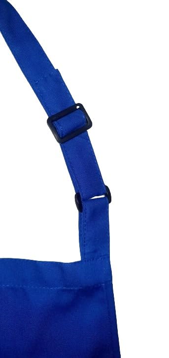 Khoji & Meeni Aprons with 2 Pockets Unisex Aprons for Home Kitchen Restaurant, Coffee House, Adjustable Neck Strap - Image 3