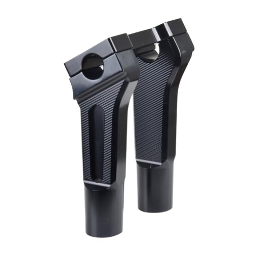 Rehausseur de guidon moto droit 1 pouce en hauteurs 8, 10 et 12 pouces