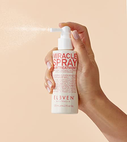 Eleven Australia Miracle Spray Hair Treatment Must Have For All Hair Types - 4.2 Fl Oz #TOP1