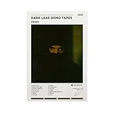 stortnate Drake Poster Dark Lane Demo Tapes Cubierta de Álbum Pósteres de lona Decoración de Pared Arte Impresión Pósteres para Habitación Estética Sin Marco: 12 x 18 pulgadas (30 x 45 cm)